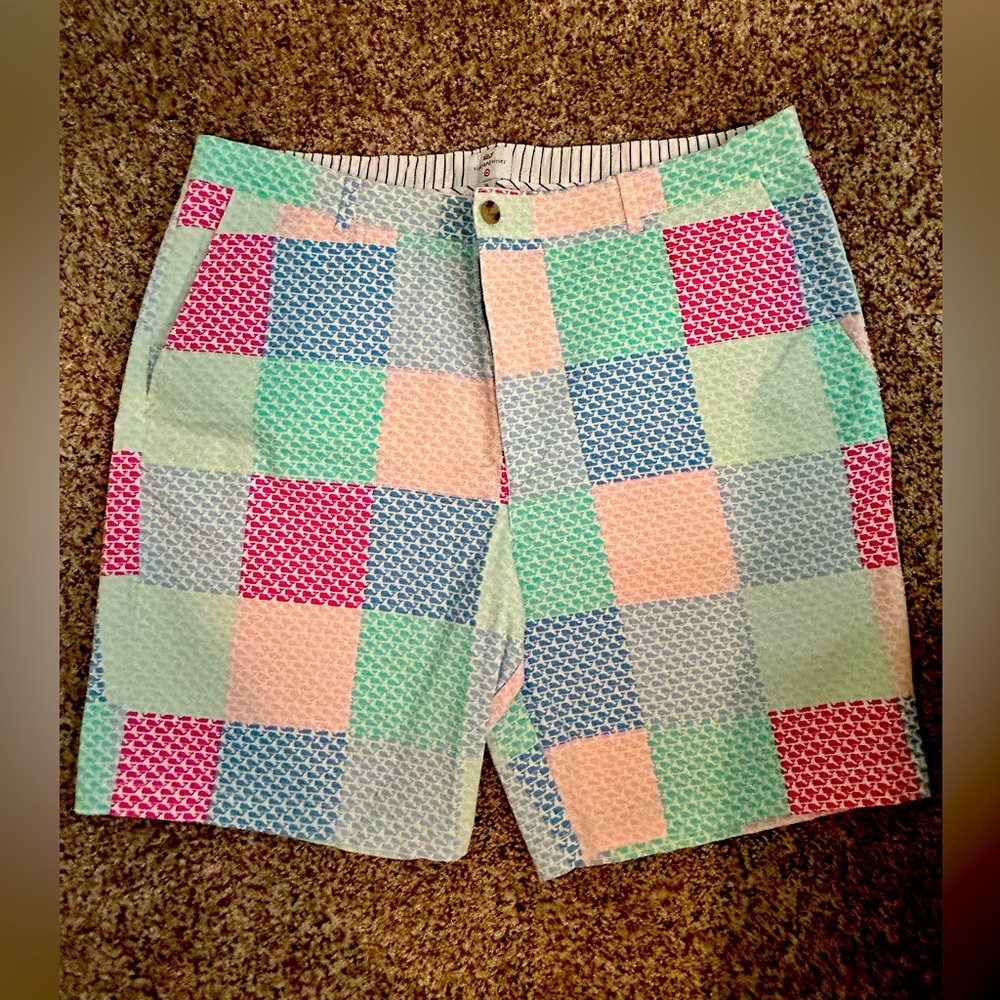 Vineyard Vines for Target - whale patchwork - size 38